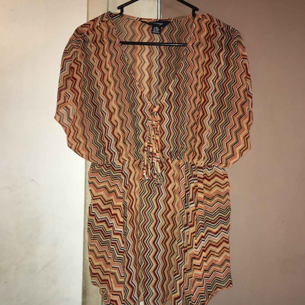 Sheer top/blouse! Like new!